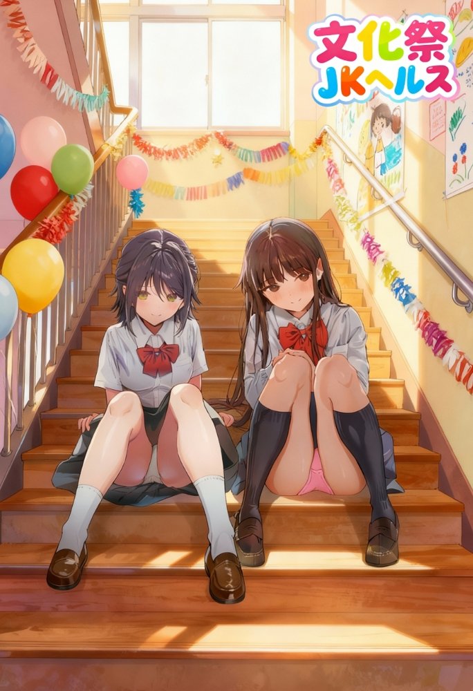 【大乱交】文化祭JKヘルス VS レンタルおじさんちんぽ hitomiエロ漫画raw(同人誌)無料サンプル画像014