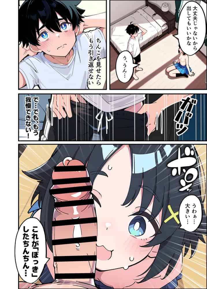 性に好奇心旺盛な妹と実践形式で性教育して中出しえっちする話