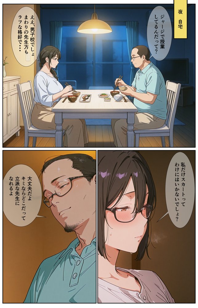 ダサジャージ女教師メス化授業