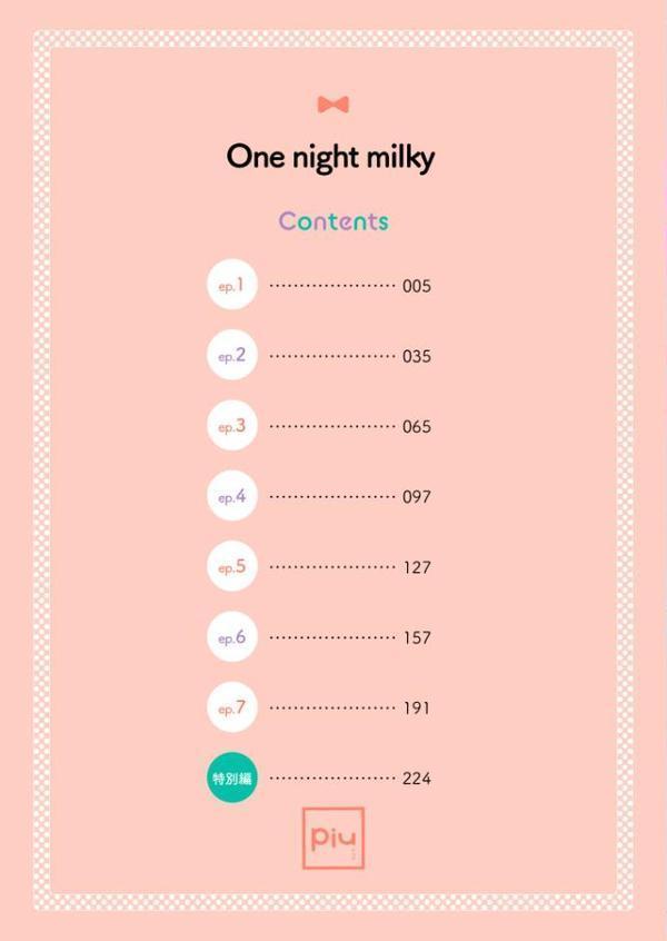 One night milky【R18電子単行本】