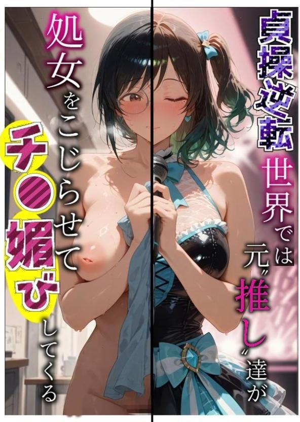 貞操逆転世界では元推し達が処女をこじらせてチ●媚びしてくる モザイク版 hitomiエロ漫画raw(同人誌)無料サンプル画像003