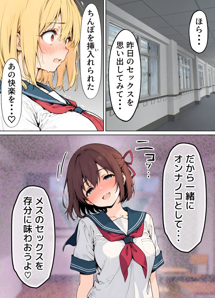 女体化したカースト上位男がキモオタに下剋上レ●プされ種付けを懇願するオンナノコへと堕ちる話 hitomiエロ漫画raw(同人誌)無料サンプル画像059