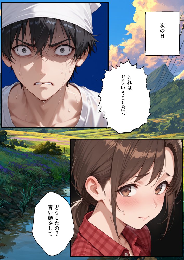 村の権力者に上納された妻