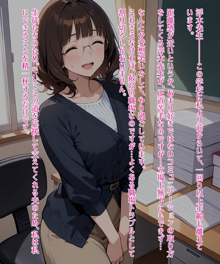 人妻NTR 生徒のためー妻が受け入れた淫らな教育ー