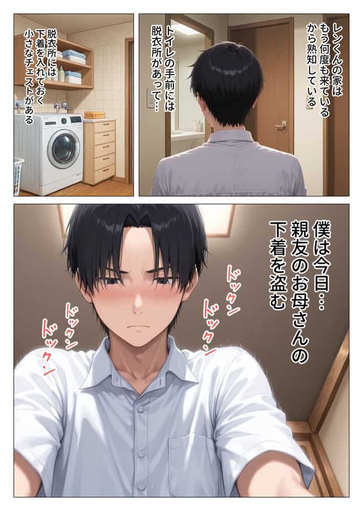 美巨乳黒ギャル人妻のむちむち濃厚甘サド生H 〜憧れの親友ママに筆おろししてもらう話〜 hitomiエロ漫画raw(同人誌)無料サンプル画像006