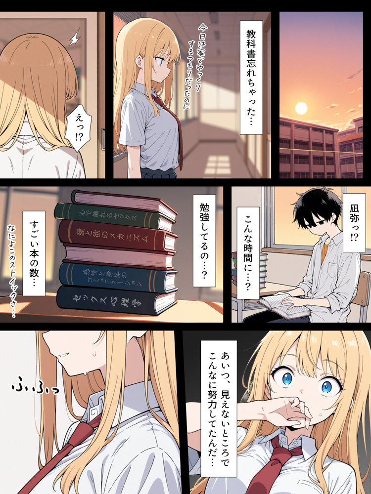 陰キャ転校生はセックス最強 – クラス代表の座を奪われた私 – hitomiエロ漫画raw(同人誌)無料サンプル画像050