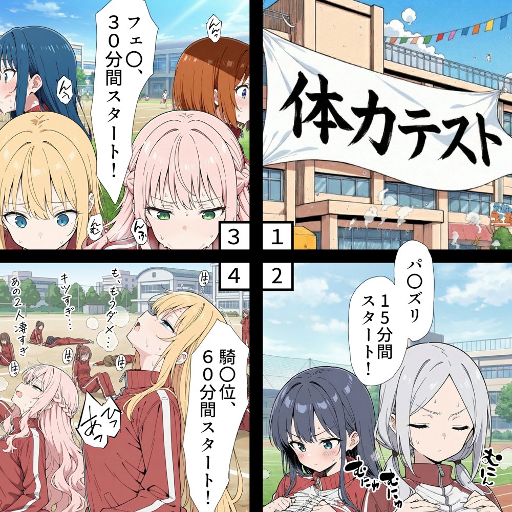 陰キャ転校生はセックス最強 – クラス代表の座を奪われた私 – hitomiエロ漫画raw(同人誌)無料サンプル画像066