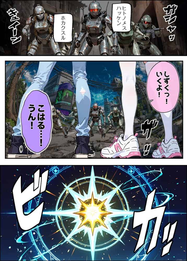 AIが支配する世界で人類を裏切った俺は正義の魔法少女をドスケベ調教する hitomiエロ漫画raw(同人誌)無料サンプル画像006