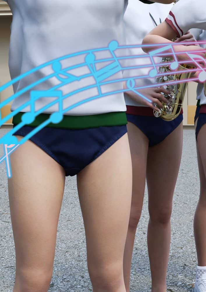 姉妹で♪バイブぶっ挿し♪ブルマ中だしされちゃった hitomiエロ漫画raw(同人誌)無料サンプル画像008