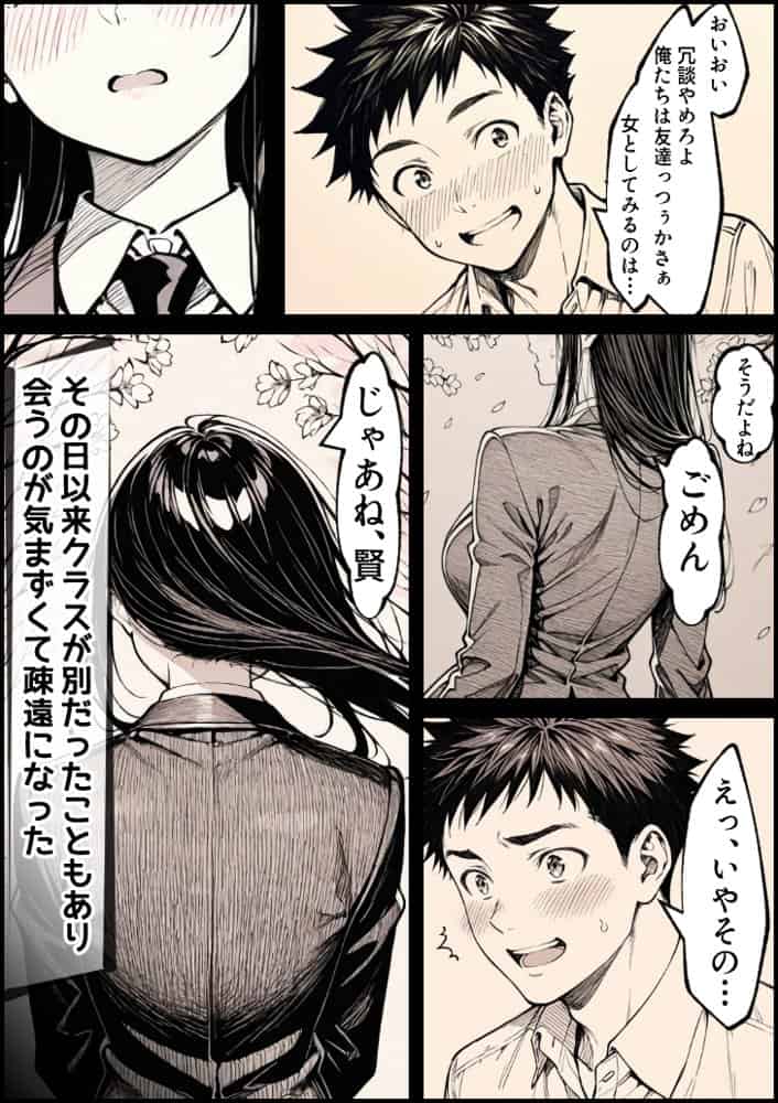 好きだと言えずに目の前で奪われた幼なじみに風俗で再開する話 hitomiエロ漫画raw(同人誌)無料サンプル画像016