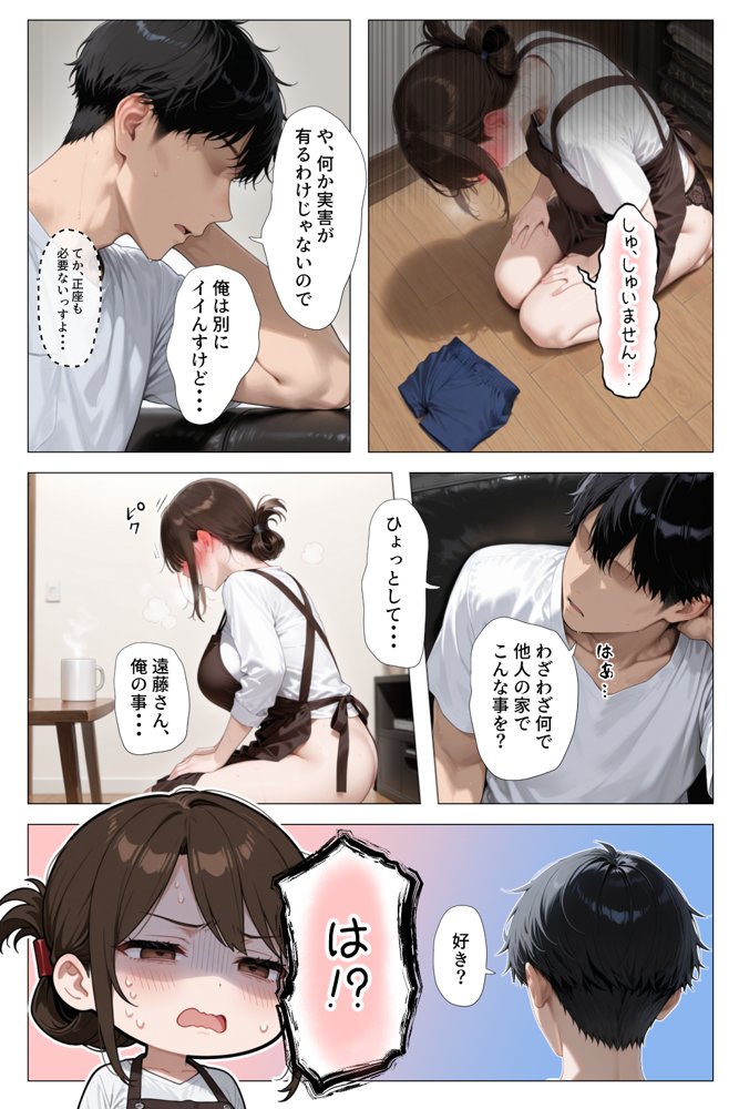 怒ってばかりの綺麗め家政婦さんが実は俺のパンツでオナニーするケツ穴大好き欲求不満ドスケベオバサンだった件