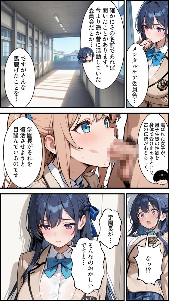 憧れの生徒会長は性処理肉便器 〜完全無欠の生徒会長、性処理委員に堕ちる〜