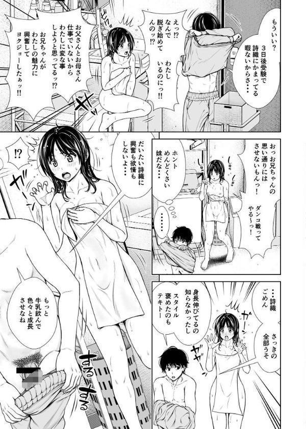 お風呂で妹と秘密の情事