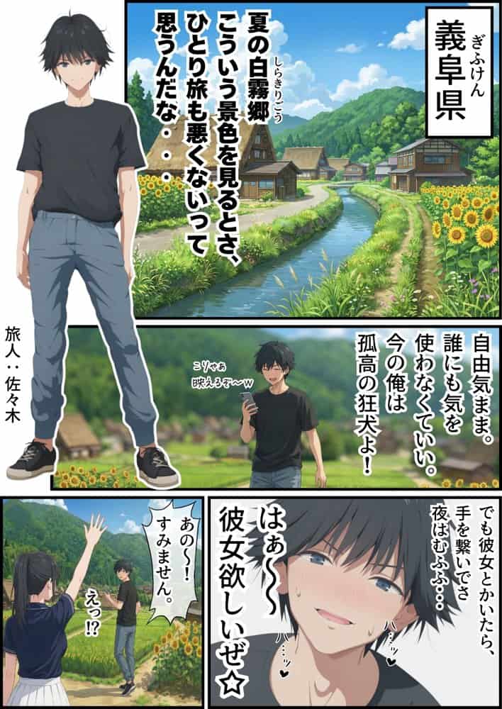 【義阜編】おじさん、私を旅に連れてって