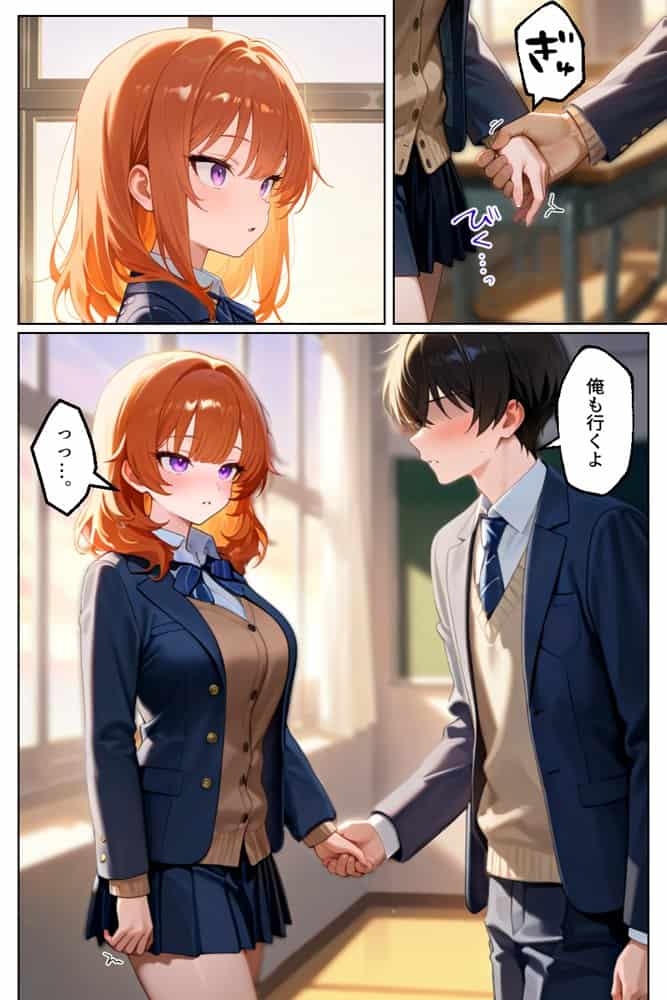 家出してきたクラスの人気ギャルが彼女になったらバレンタインに何度も中出しHさせてくれた話