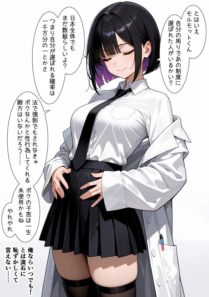 俺をモルモットくんと呼ぶクールな先輩  実はドMで種付け懇願を連呼してきた