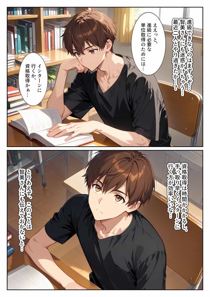 養子になったら爆乳義母と双子義妹に誘惑されて中出しセックスしています！〜母娘ハーレム編〜