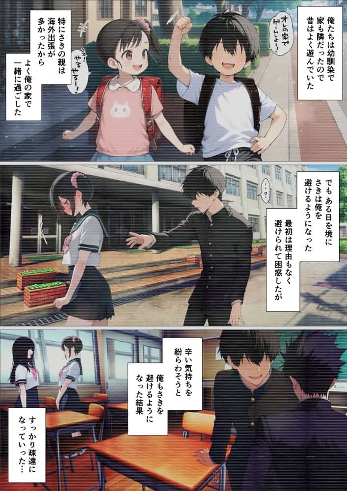 俺に近づくと発情しちゃう病気にかかったギャル幼馴染は誰にも相談できず俺で性欲を発散する hitomiエロ漫画raw(同人誌)無料サンプル画像003