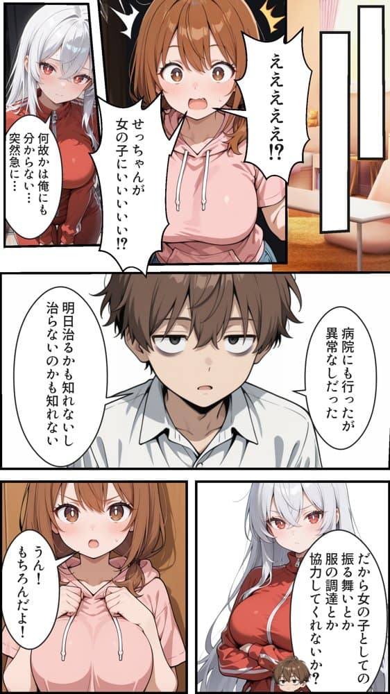 幼馴染をTSさせたので彼女共々堕とす話