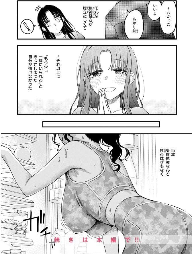 義姉ちゃん、オナホになってよ。前編