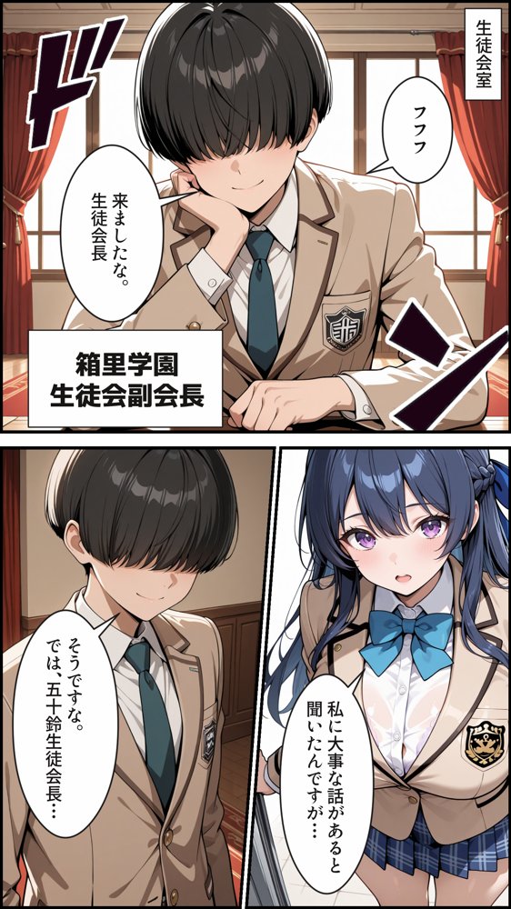 憧れの生徒会長は性処理肉便器 〜完全無欠の生徒会長、性処理委員に堕ちる〜 hitomiエロ漫画raw(同人誌)無料サンプル画像004