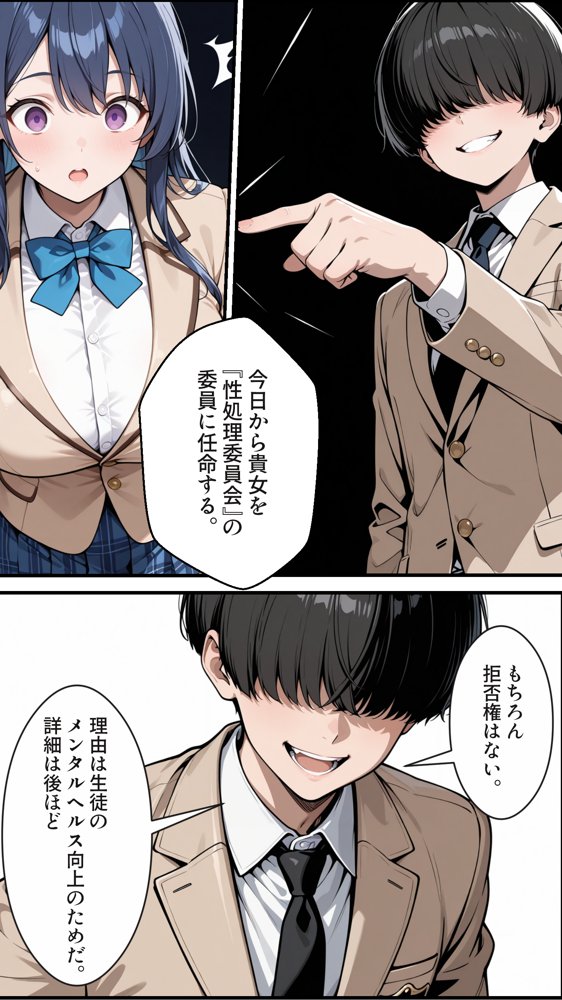 憧れの生徒会長は性処理肉便器 〜完全無欠の生徒会長、性処理委員に堕ちる〜 hitomiエロ漫画raw(同人誌)無料サンプル画像005