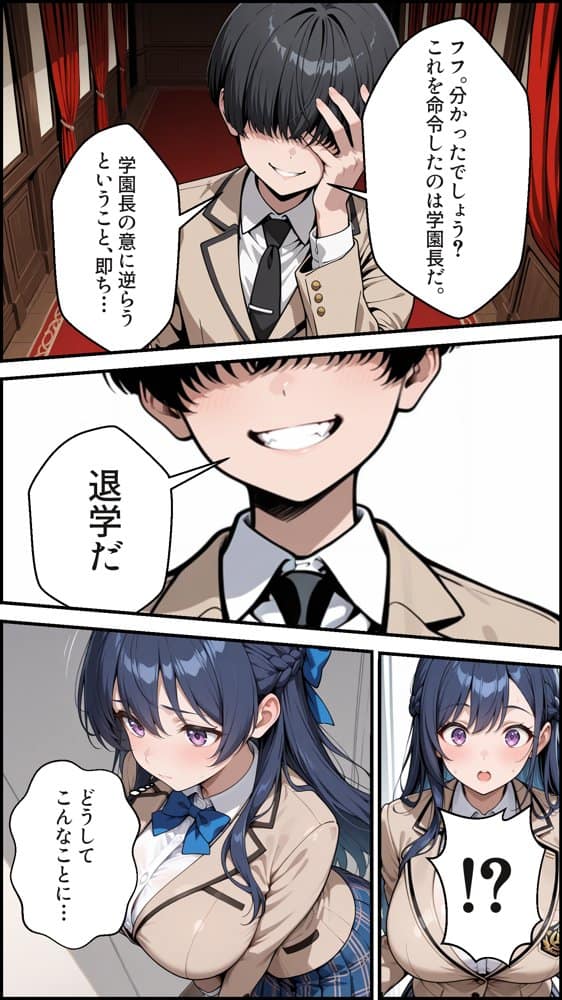 憧れの生徒会長は性処理肉便器 〜完全無欠の生徒会長、性処理委員に堕ちる〜 hitomiエロ漫画raw(同人誌)無料サンプル画像008