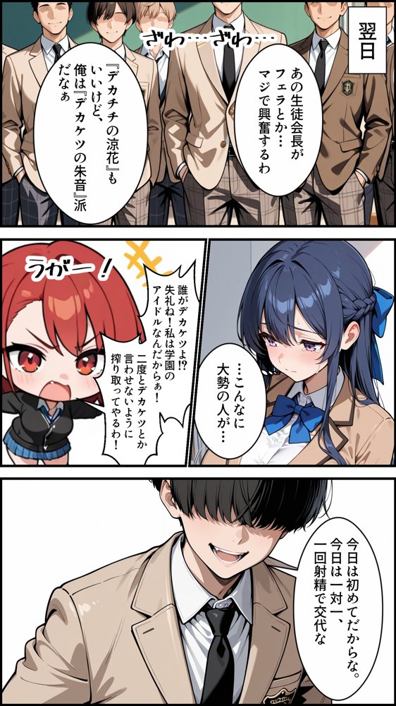 憧れの生徒会長は性処理肉便器 〜完全無欠の生徒会長、性処理委員に堕ちる〜 hitomiエロ漫画raw(同人誌)無料サンプル画像013