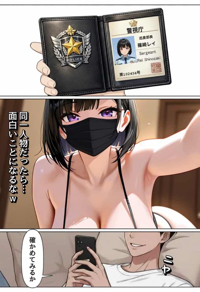 強気な裏アカ警察官、潮だくセックスで二か月後に分からされる話 hitomiエロ漫画raw(同人誌)無料サンプル画像032