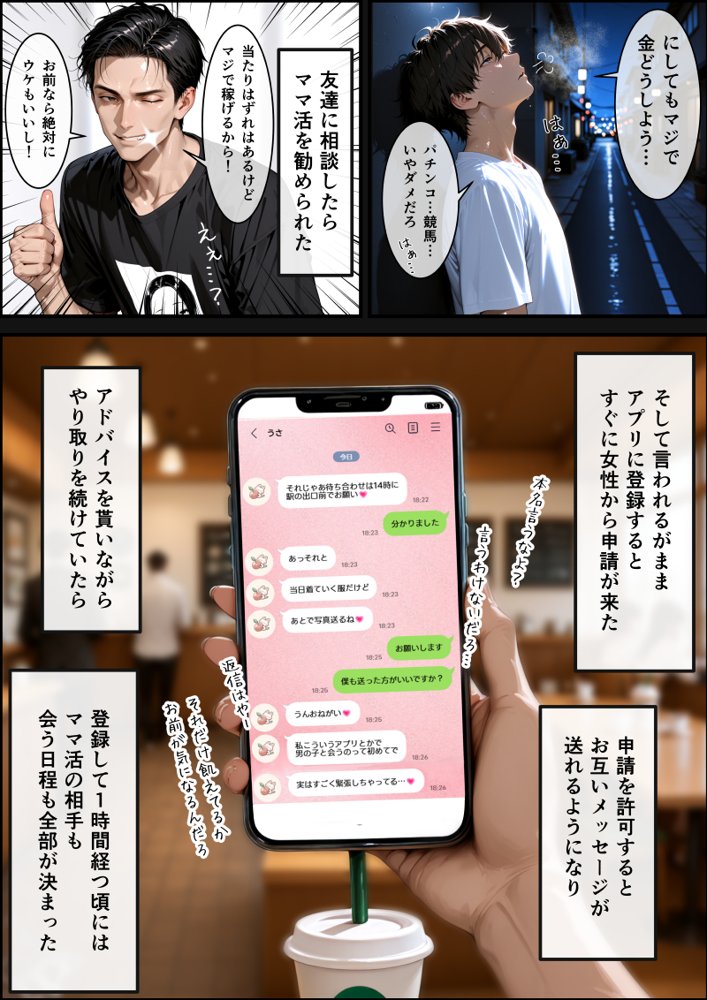 彼女の母親（38）にデカチン見せたら生ハメセックスする事になった話【ぬるぬるエロアニメ同梱】