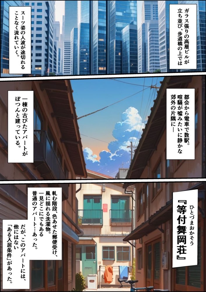 【4K高画質】人妻限定アパート〜大家のペットになった日編〜_総集編 2