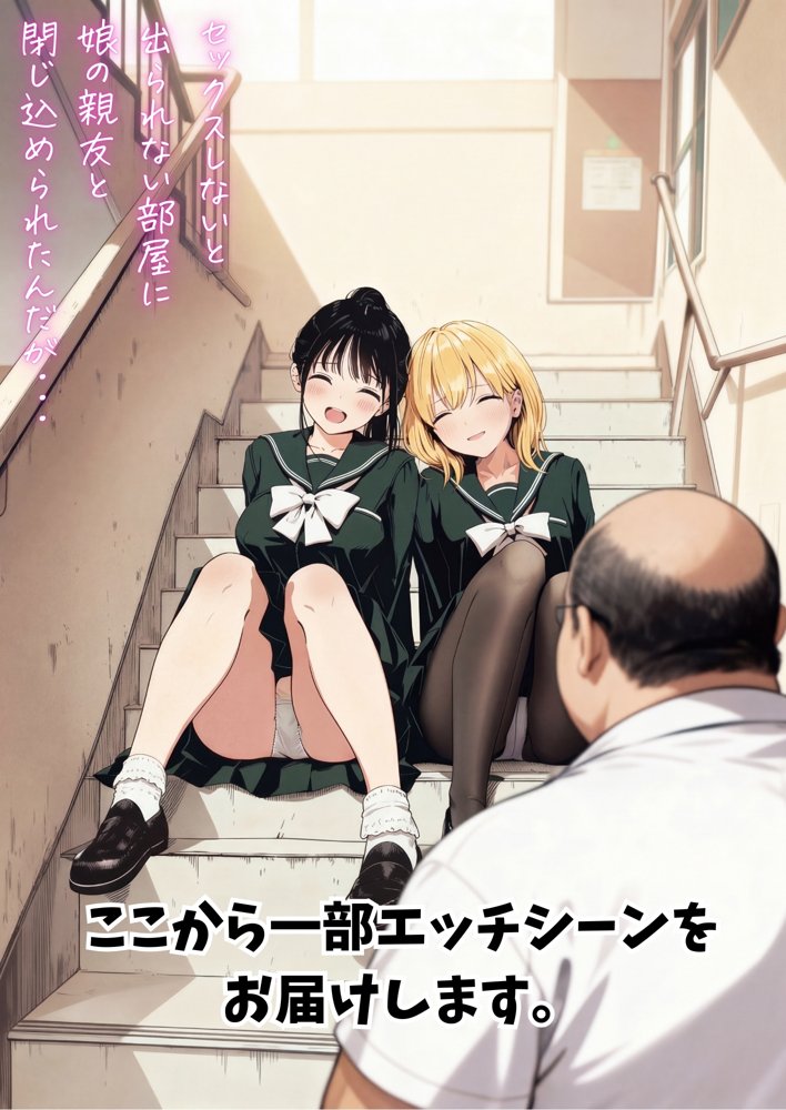 セックスしないと出られない部屋に娘の親友と閉じ込められたんだが・・・