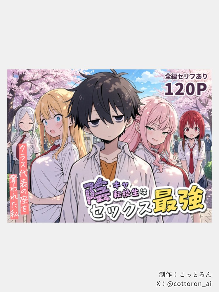 陰キャ転校生はセックス最強 – クラス代表の座を奪われた私 –