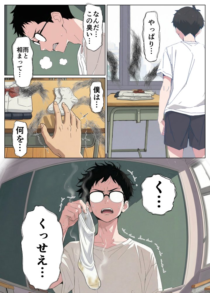 気になるニオイの委員長 hitomiエロ漫画raw(同人誌)無料サンプル画像010