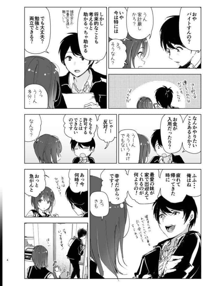 兄のことが大好きな妹の話