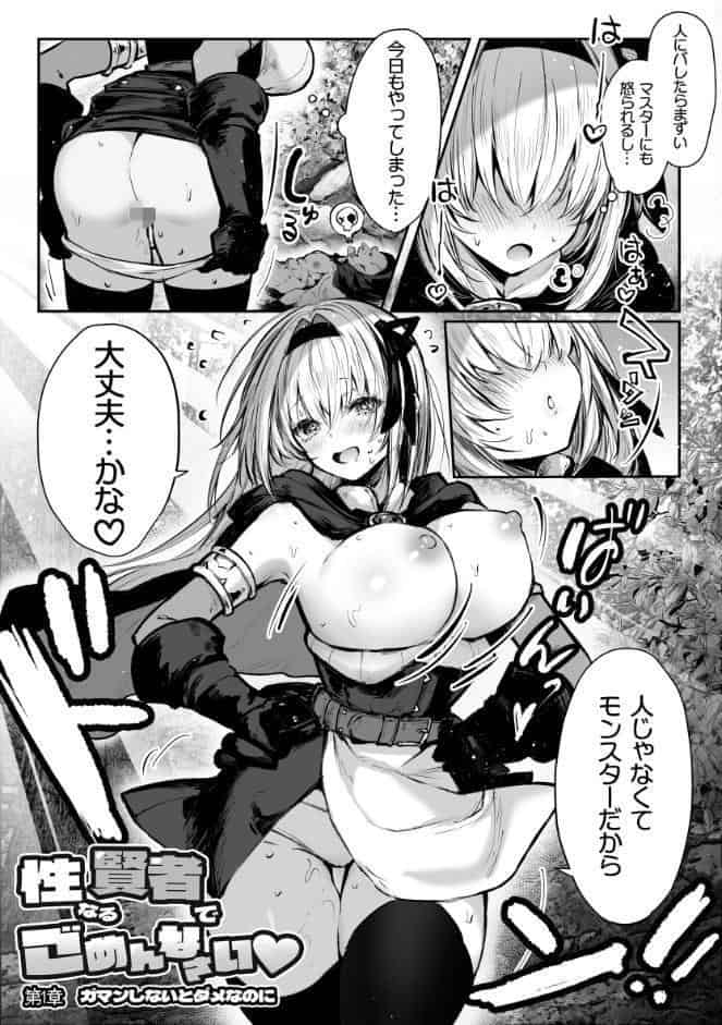 性なる賢者でごめんなさい◆ 第1章ガマンしないとダメなのに