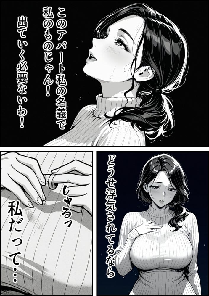 童貞大学生の僕が人妻大家と不倫関係になるまでの話 hitomiエロ漫画raw(同人誌)無料サンプル画像049