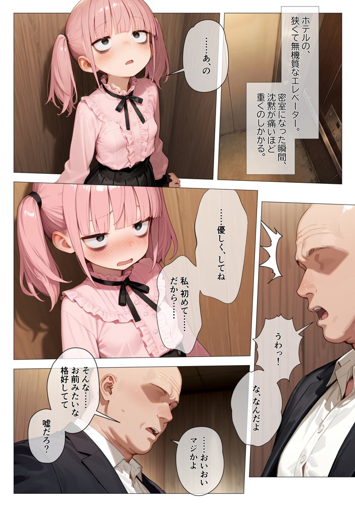 地雷系ブス、おじさんを買う。 hitomiエロ漫画raw(同人誌)無料サンプル画像009