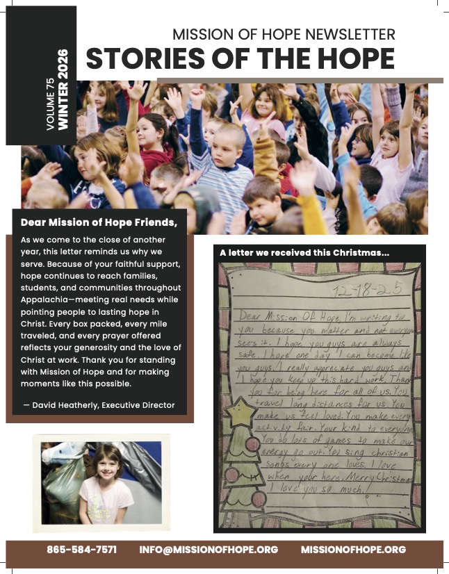 Winter 2026 Newsletter