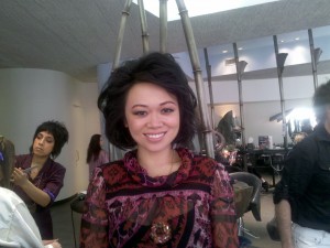 CC 6 Claudia Chan smiling backstage