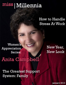 Anita Campbell Anita Campbell on Miss Millennia magazine