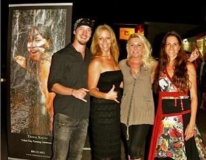 wanda simmons at the award ceremony