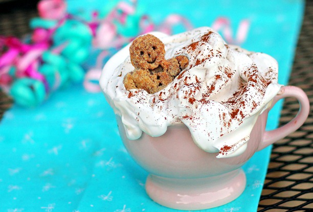 gingerbread spice latte winter holiday drinks