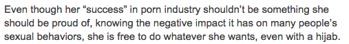facebook comment about mia khalifa porn star