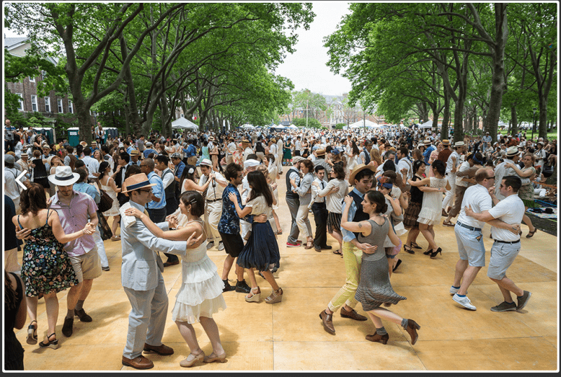 Jazz Age Lawn Party festival in New York City