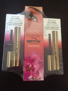 grande brow eyebrows