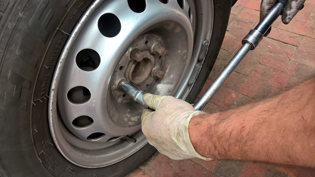 lug wrench removing nuts change your tires