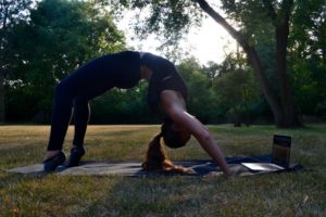 Sometimes life (and Yoga Download!) look better upside down!