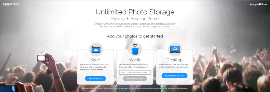amazon prime photos for college stress