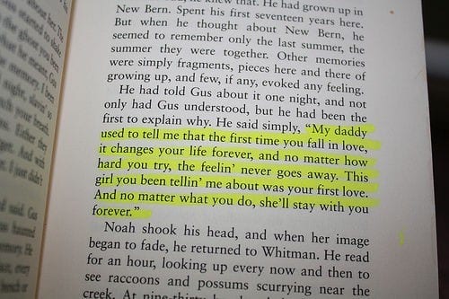 The Notebook by Nicholas Sparks summer reads by Nicholas Sparks